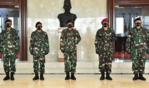 Danlantamal VIII Resmi Pangkat Bintang Satu di Pundak