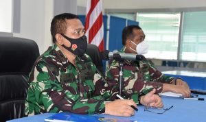 Danlantamal VIII Pimpin Rapat Staf dengan Pejabat Lantamal