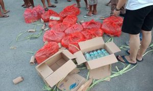 Polres Kepulauan Sangihe Amankan 213 liter Cap Tikus dan 100 Kg Sianida
