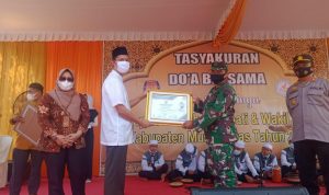 Pilkada Sukses KPU Mura Adakan Tasyakuran dan Do’a Bersama