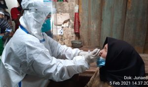 Pedagang Pasar Wanareja Pilih Tutup Lebih Awal, Hindari Swab Antigen Satgas Covid-19