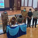 Kabid Diskominfo Yudhi Cahyadi Hadiri Penandatangan MOU Smartcity Prabumulih
