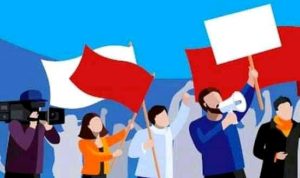 Oknum Komisioner Diduga Bayar Mahasiwa Demo di Kantor KPU Buru