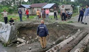 Jembatan Ambruk, Ini Aksi Tanggap Darurat Pemkab SBB