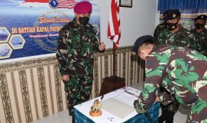 Komandan KRI/KAL Jajaran Satrol Lantamal VIII Tandatangani Pakta Integritas