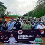 PT. Surya Mandiri Jaya Bersama Persit KCK Memberi Bantuan Kepada Korban Banjir