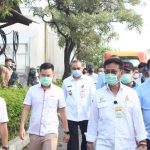 Dandim 0510/Trs Monitoring Kunjungan Menteri Pertanian Periksa Kualitas Daging