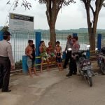 Polsek Tunjungan Polres Blora Imbau Warga Jangan Berenang di Waduk