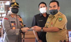 Kapolres dan Dandim 0721 Merangsek ke Pendopo Rumah Dinas Bupati Blora