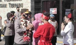 Kapolda Irjen Pol Nana Sudjana Terima Laporan Kesatuan di Mapolda Sulut