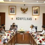 Kapolri Bahas Pemantapan Polri Presisi Bareng Kompolnas