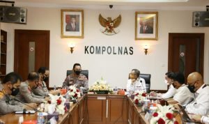 Kapolri Bahas Pemantapan Polri Presisi Bareng Kompolnas