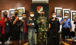 Team DPC AWPI Bekasi Siap Bersinergi Bersama Kodim 0509 Tentang Penghijauan