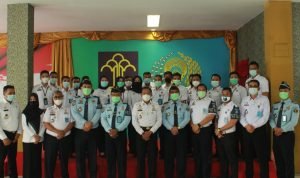 Lapas Kelas IIA Cikarang Menggelar Pengukuhan Satuan Operasional Kepatuhan Internal