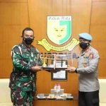 Kadiv Propam Polri Silaturahmi ke Danpuspom AD