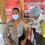 Kapolres Minahasa Pantau Pelaksanaan Vaksinasi Covid-19