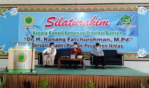 Kakanwil Kementrian Agama Provinsi Banten Sambangi pondok pesantren Ikhlas Salman Al-farisiy Jawilan