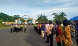 Kunker Menteri PMK, Menteri PPA Dan Wamen PUPR RI, Polres Serang Kota Terjunkan Ratusan Personel