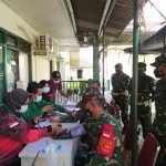 Vaksinasi Covid-19 Tahap Dua, Dandim 0721/Blora Beri Motivasi Kepada Anggota