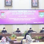 Wabup Tangerang Dengarkan Pandangan Umum Fraksi-Fraksi DPRD