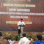 Bersama Kadindikbud, Kepala LPKA Tangerang Hadiri Rakor Pengembangan Sistem Pembelajaran Berkelanjutan Bagi Anak di LPKA