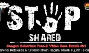 Masyarakat di Imbau Tidak Sebar Video dan Foto Bom Bunuh Diri di Makassar