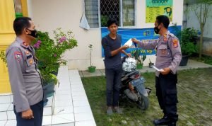 Polsek Cipocok Jaya Datangi Posko PPKM
