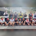 Rakit Ratusan Panah Wayer, 11 Pemuda Diamankan Tim Resmob Polres Bitung