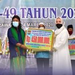 Belum Genap Seminggu Menjabat, Bupati Mura Gelontorkan Bantuan 1 Milyar