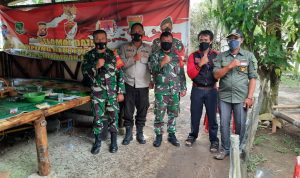 Danramil Kronjo Ikuti Zoom Metting Pangdam Jaya Launching Kampung Pancasila