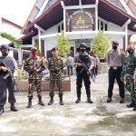 Bersama Polres dan Kodim, Banser Blora Ikut Amankan Rangkaian Hari Paskah
