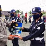 Penutupan Diksar Satpam Gada Pratama 2021 di Polres Blora