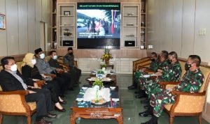 Pangdam II/Swj Terima Audensi Pimpinan UIN Raden Fatah Palembang