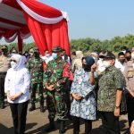 Wakil Bupati Blora Hadiri Peletakan Batu Pertama Pembangunan Jembatan KARE Bojonegoro