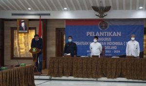 Dilantik, Abdul Majid Resmi Menjadi Ketua PWI Kota Tangerang 2021-2024 