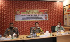 Polda Banten Buka Pelatihan Manajemen Media Jurnalisme Kepolisian