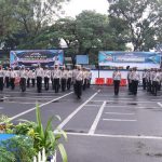Ditlantas Polda Sumsel Gelar Apel Ops Keselamatan Musi 2021