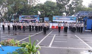 Ditlantas Polda Sumsel Gelar Apel Ops Keselamatan Musi 2021