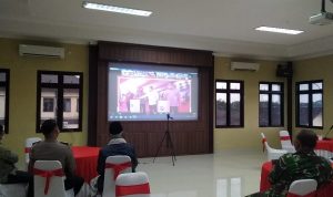 Polres Serang Ikuti Launching Aplikasi SIM Nasional Presisi (Sinar)