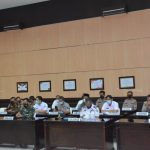 Kasiops Kasrem 044/Gapo Ikuti Rakor Persiapan Pengamanan Idul Fitri 1442 H