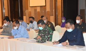 Kasi Intel Korem 044/Gapo Ikuti Rakor Pembangunan Tower Transmisi Nasional PLTU MT