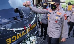 Kapolda Sumsel Launching Mobile Vaksinasi Covid-19