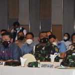 Danrem 044/Gapo Ikuti Rakor Lintas Sektoral Operasi Ketupat Musi Tahun 2021