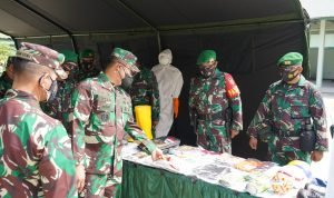 Cek Kesiapan Tugas, Tim Riksiapops Mabesad Kunjungi Yonif 144/Jaya Yudha