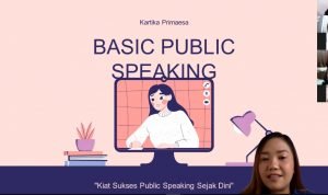 Universitas Mercu Buana Memberikan Pelatihan Public Speaking