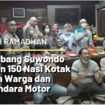 Notaris/PPAT H. Bambang Suwondo Bagikan Nasi Bungkus Untuk Buka Puasa