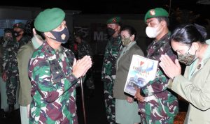 Dandim 0510/Trs Pimpin Acara Pelantikan dan Serah Terima Perwira Staf Kodim 0510/Trs