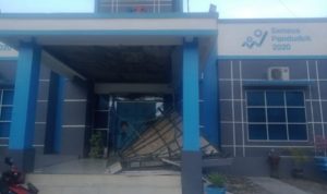 Pelapon Kantor BPS Mura Ambruk, Ketua BARAK NKRI: Baru 2 Bulan Direnovasi