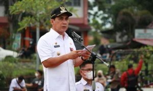 Walikota Lubuklinggau Pimpin Apel Ops Ketupat Musi 2021