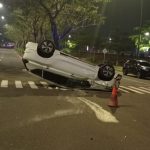 Xpander dan Agya Terlibat Kecelakaan di BSD City, 3 Orang Luka Berat